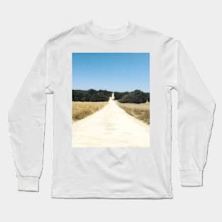 Heading down a white dusty road... Long Sleeve T-Shirt